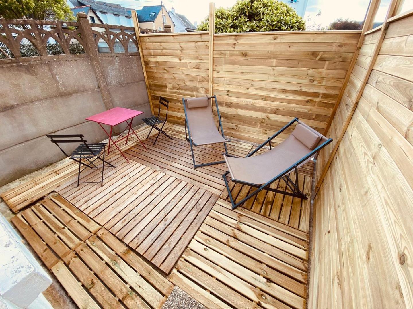 Le Yellow, Studio Renove, Tout Confort, Jardin Daire Saint-Jacques-de-la-Lande Dış mekan fotoğraf